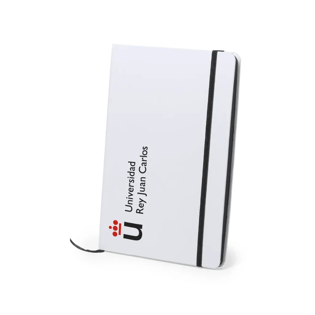 [URJC5672NE] A5 Notebook with Black Closure