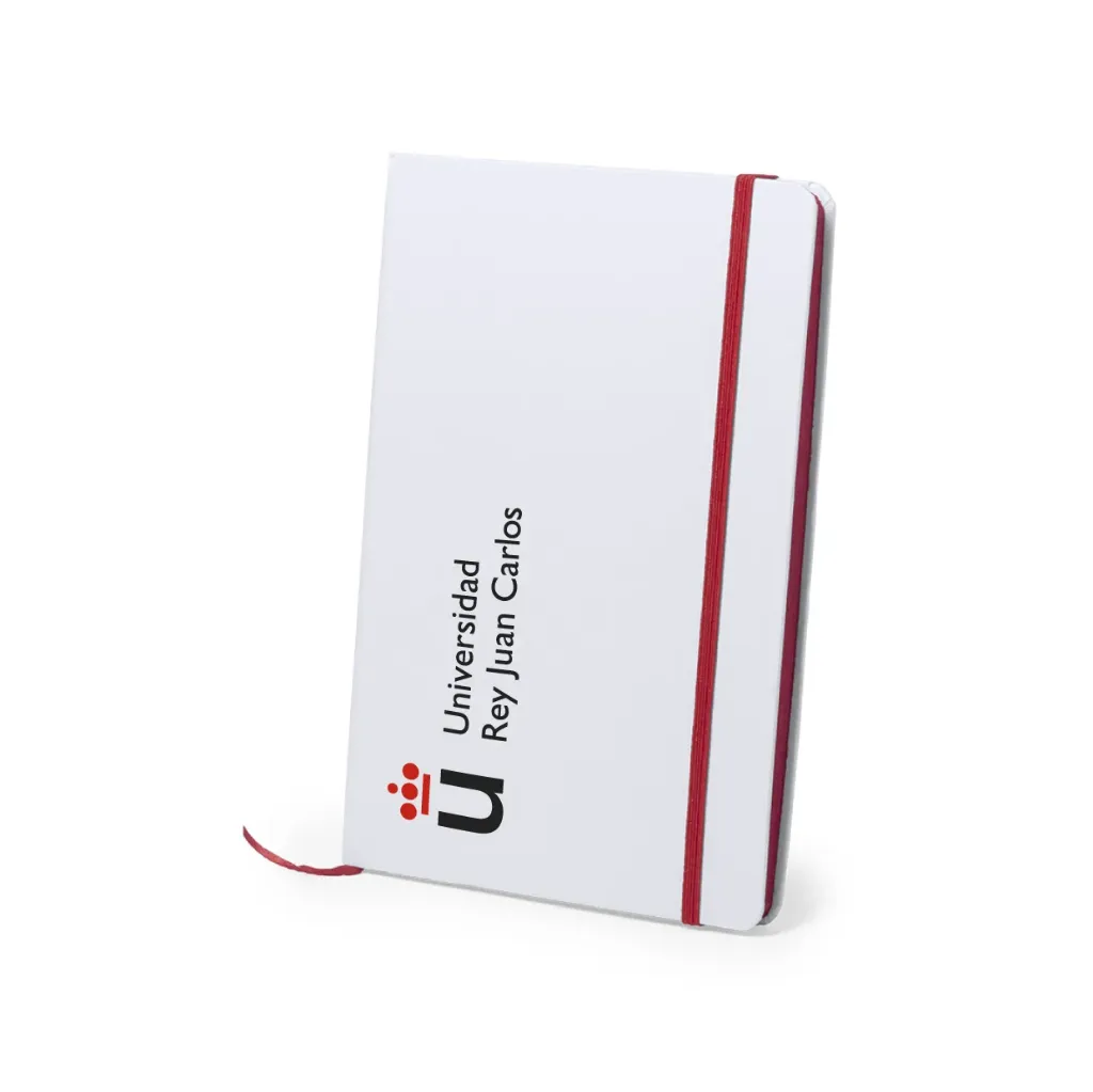 [URJC5672RO] Libreta A5 Cierre de Color Rojo
