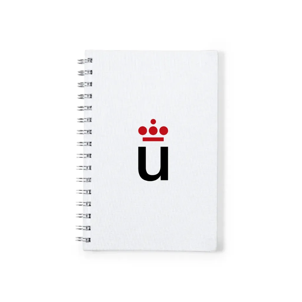 [URJC20230BL] Libreta con Anillas Tapa Rpet A5