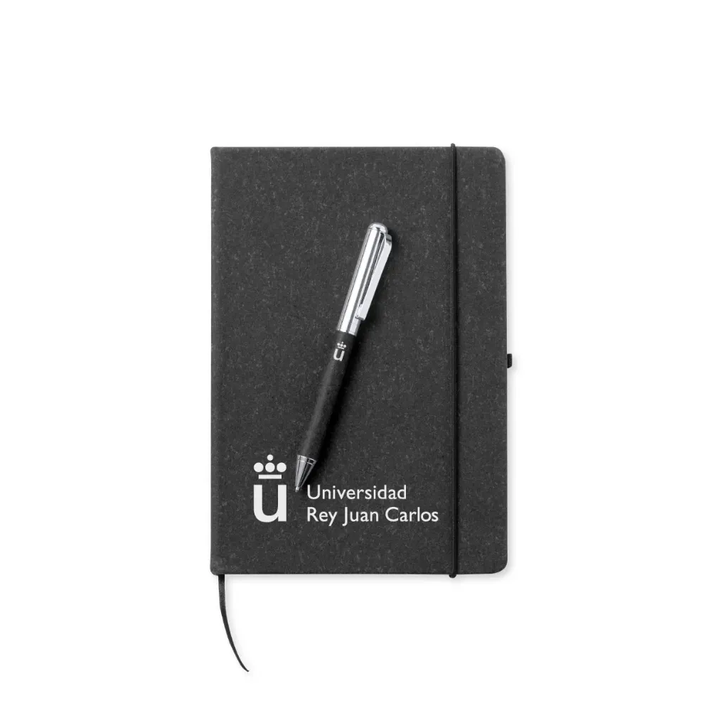 [URJC1944NE] Black Gift Set Notebook and Pen