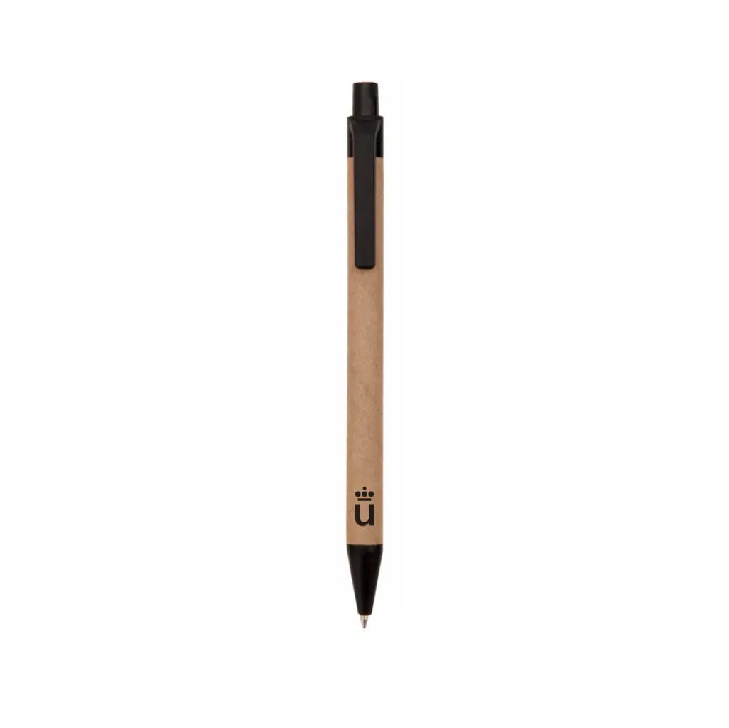 [1620263564NE] Recycled Cardboard Pen Black