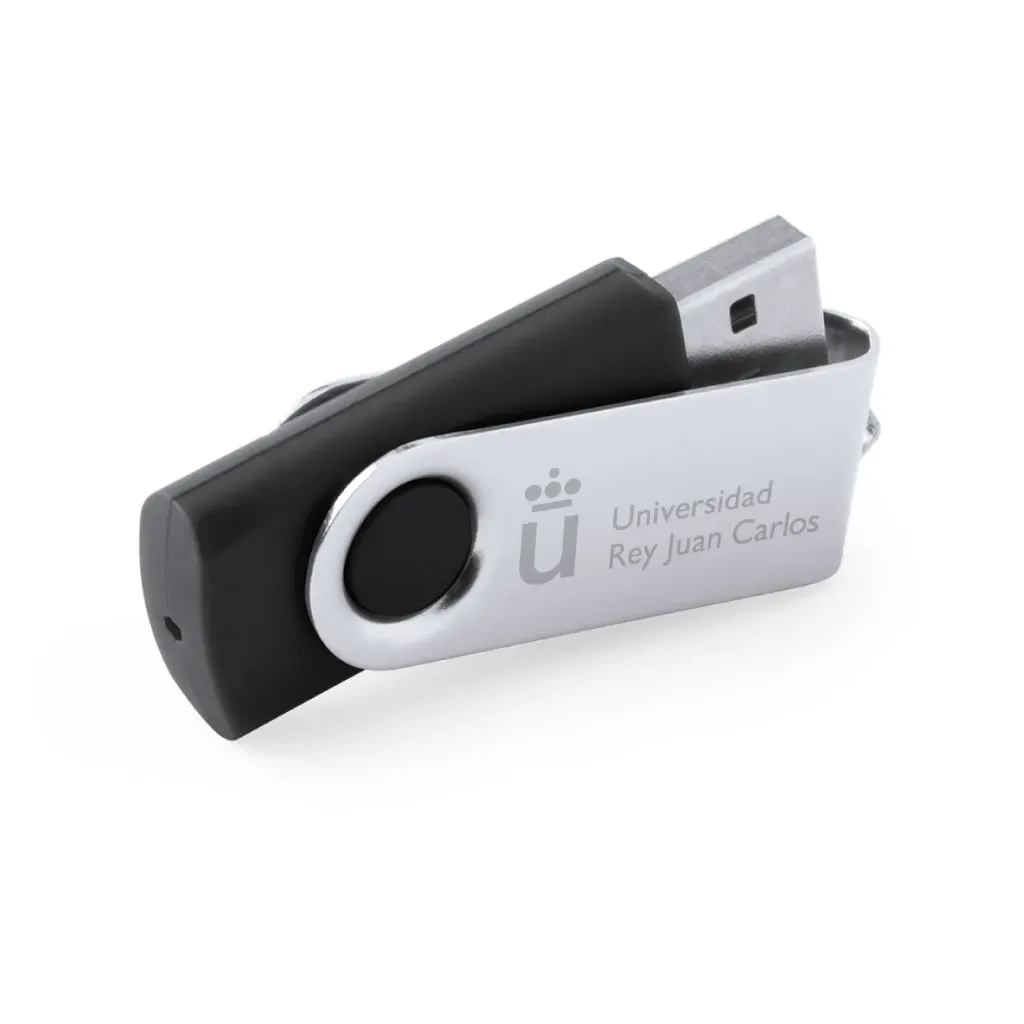 [URJC5071NE] USB de 16 Gb Negro