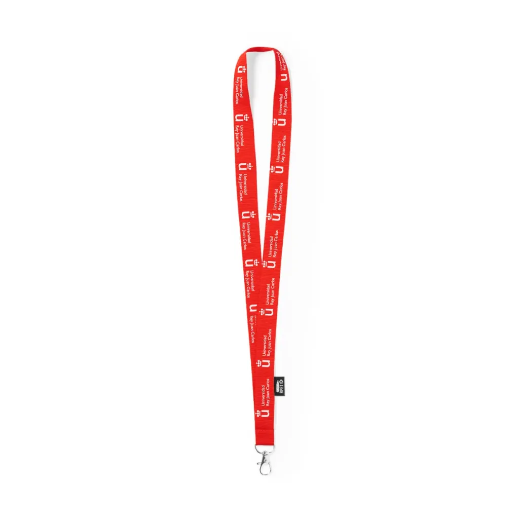 [URJC94972RO] Official Red Lanyard