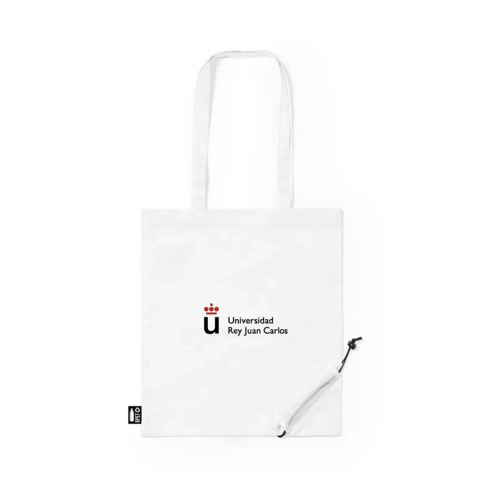 [URJC1825BL] Bolsa Plegable Blanco