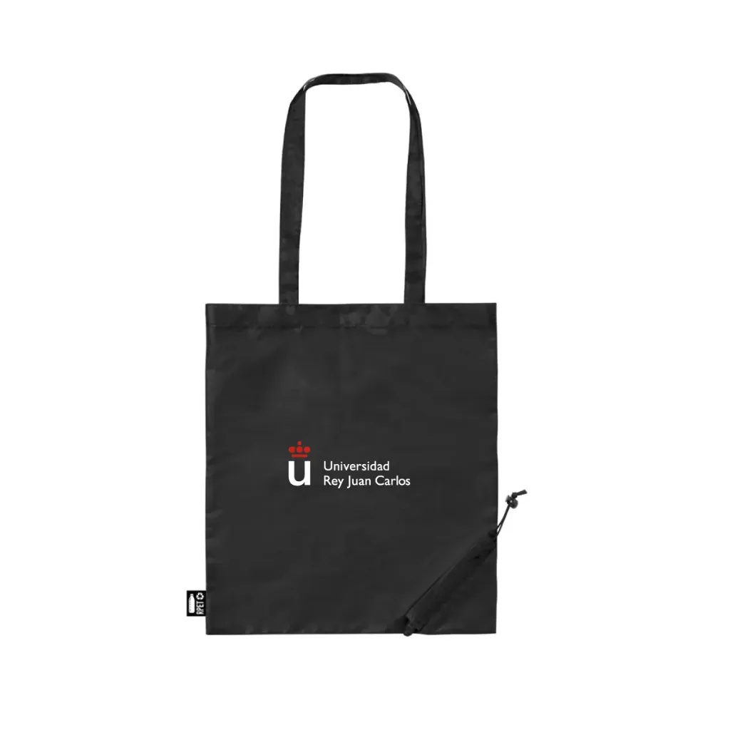 [URJC1825NE] Bolsa Plegable Negra