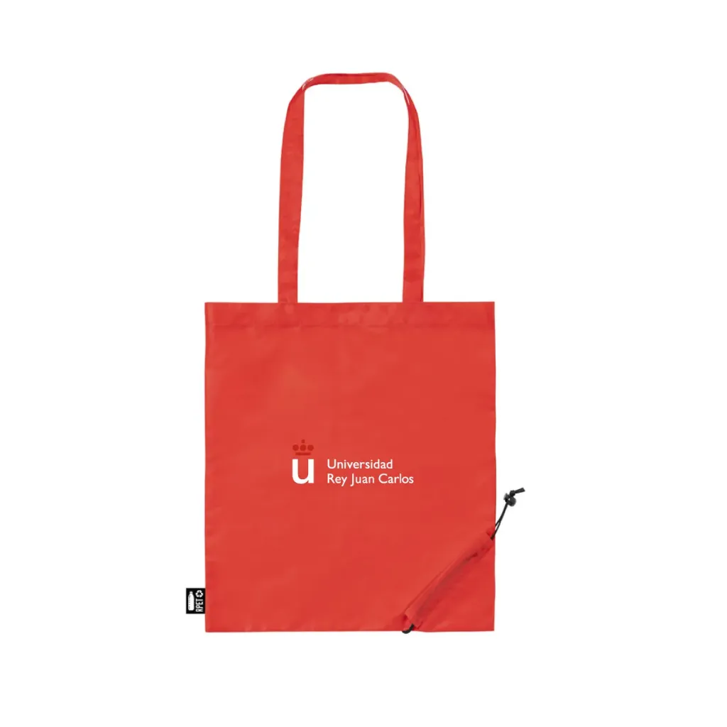 [URJC1825RO] Bolsa Plegable Roja