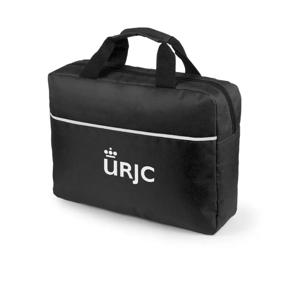 [URJC4613NE] Portadocumento Maletín Congreso Negro