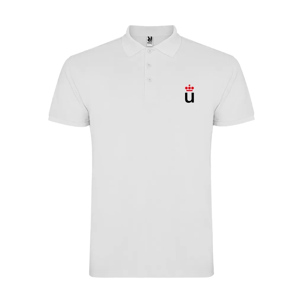 [URJC6638BLS] Polo Manga Corta Blanco (S)
