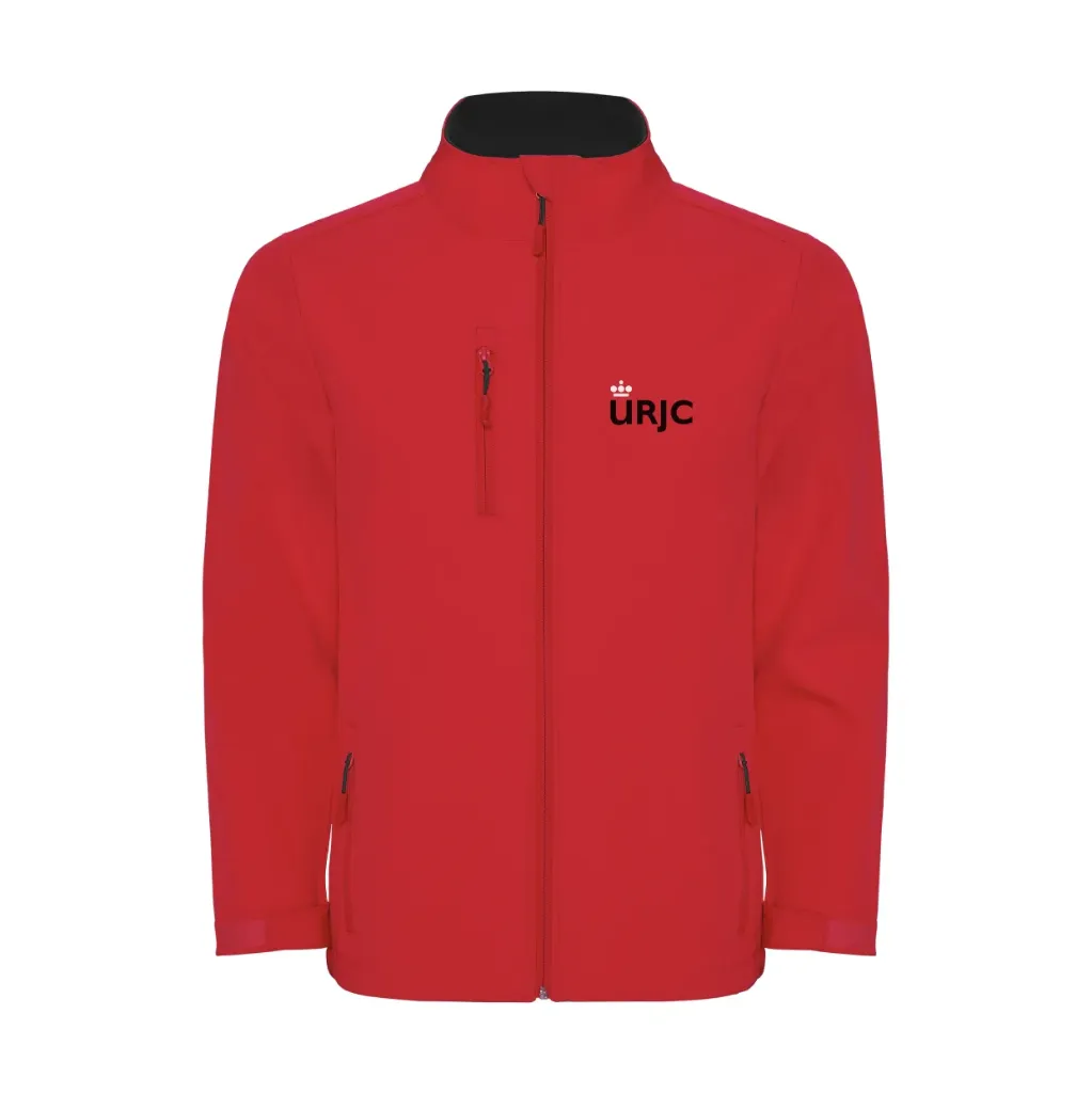 [URJC6436ROS] Chaqueta Softshell Polar Rojo (S)