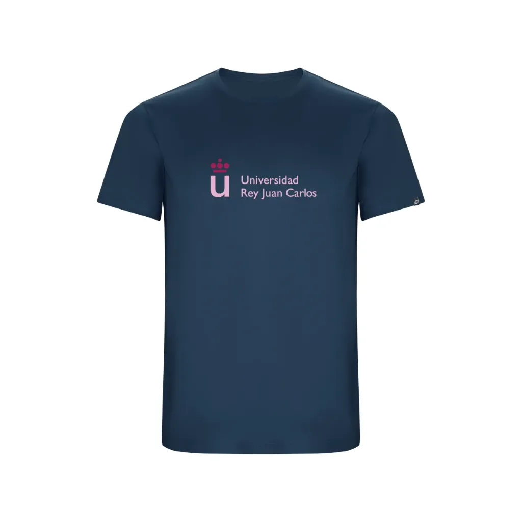 [URJC0427AZMS] Camiseta Tecnica Deportiva Azul Marino (S)